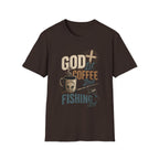 God 1st Coffee 2nd Fishing 3rd T-Shirt