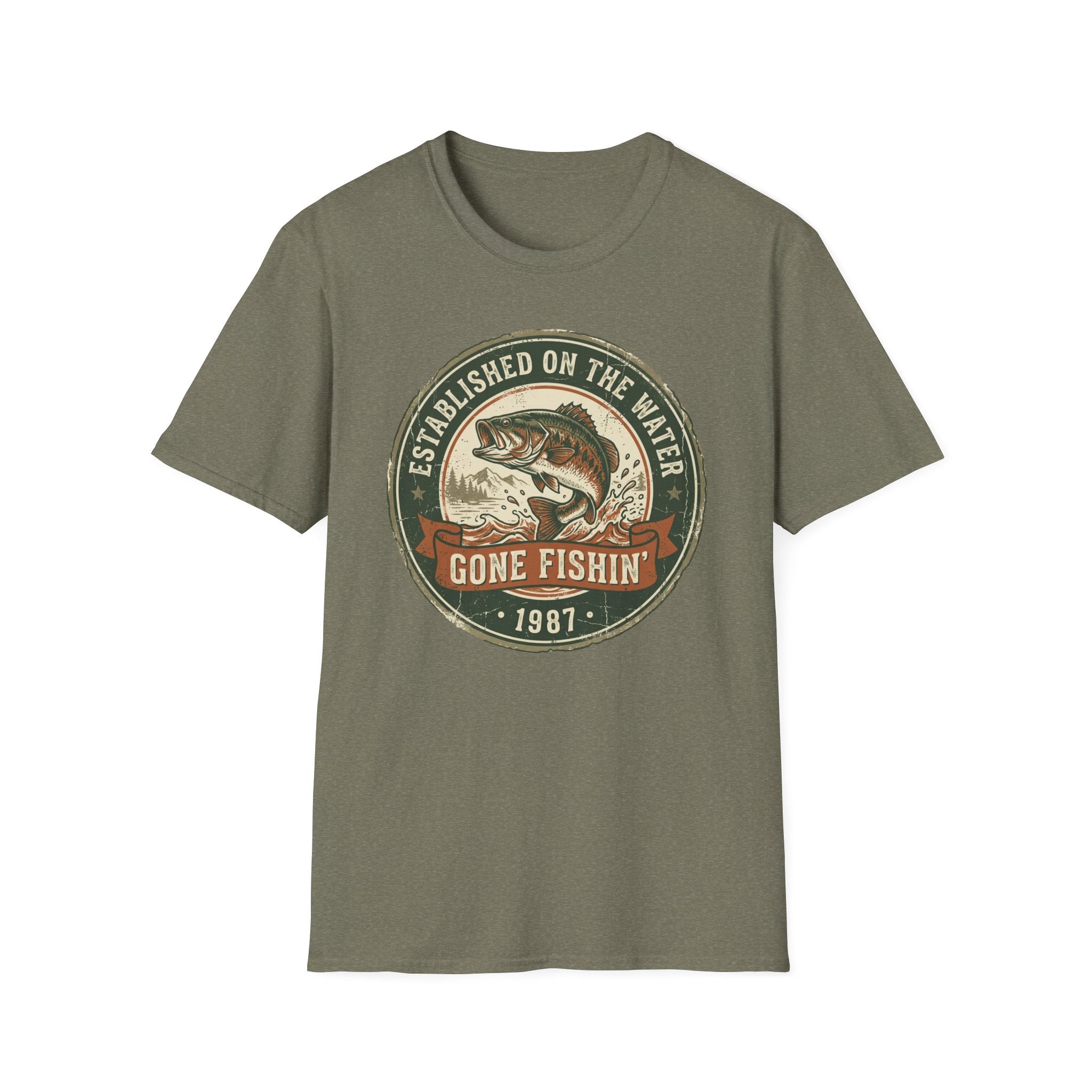 Gone Fishing' T‑Shirt