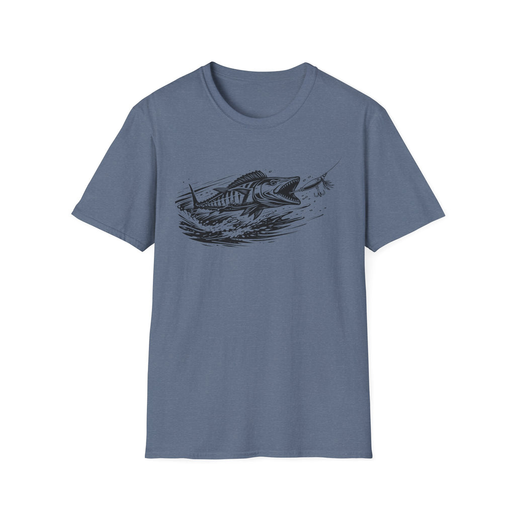 Striped Wahoo Fishing T-Shirt