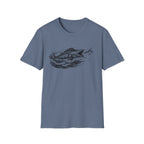 Striped Wahoo Fishing T-Shirt