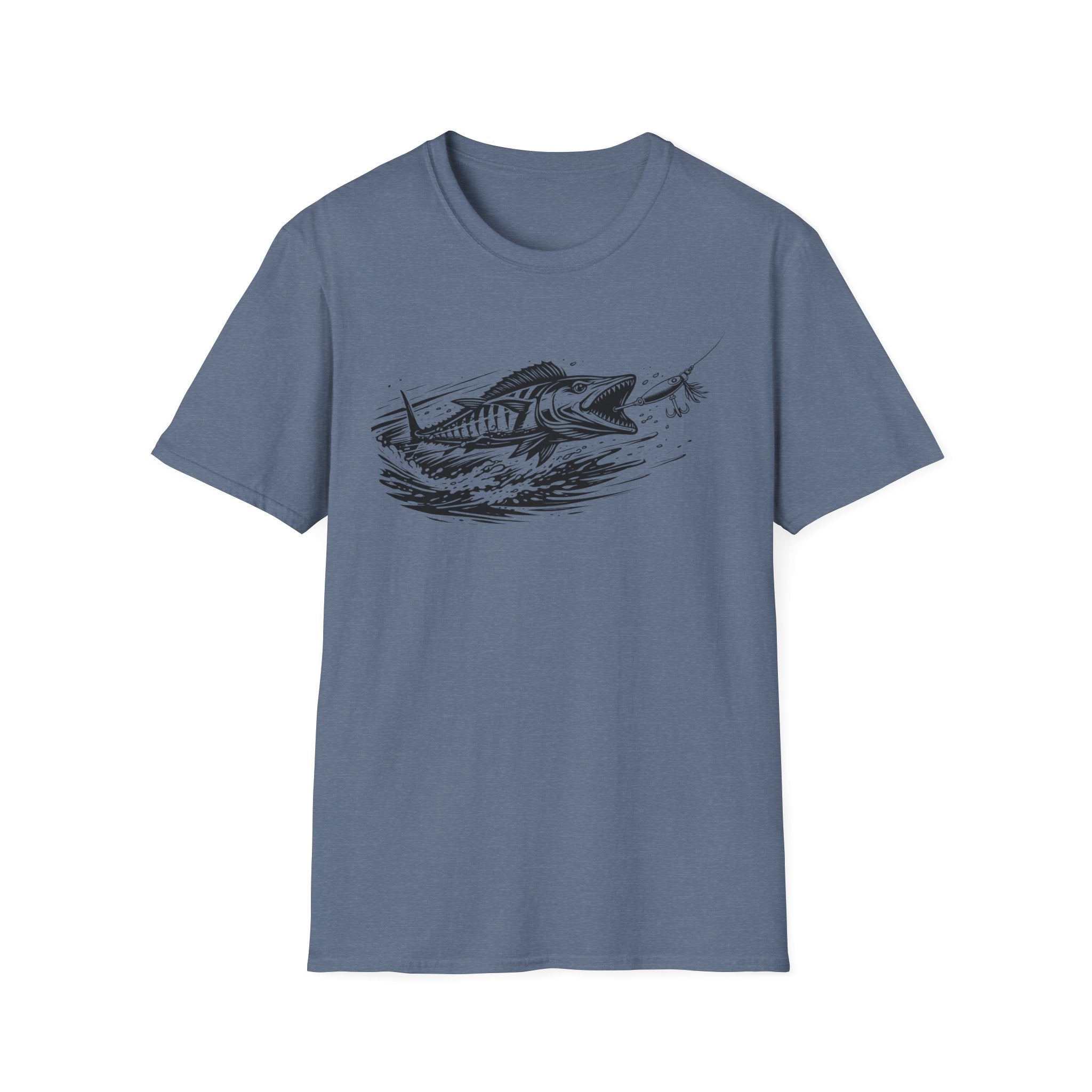 Striped Wahoo Fishing T-Shirt