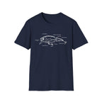 Fishing Lure Anatomy T-Shirt