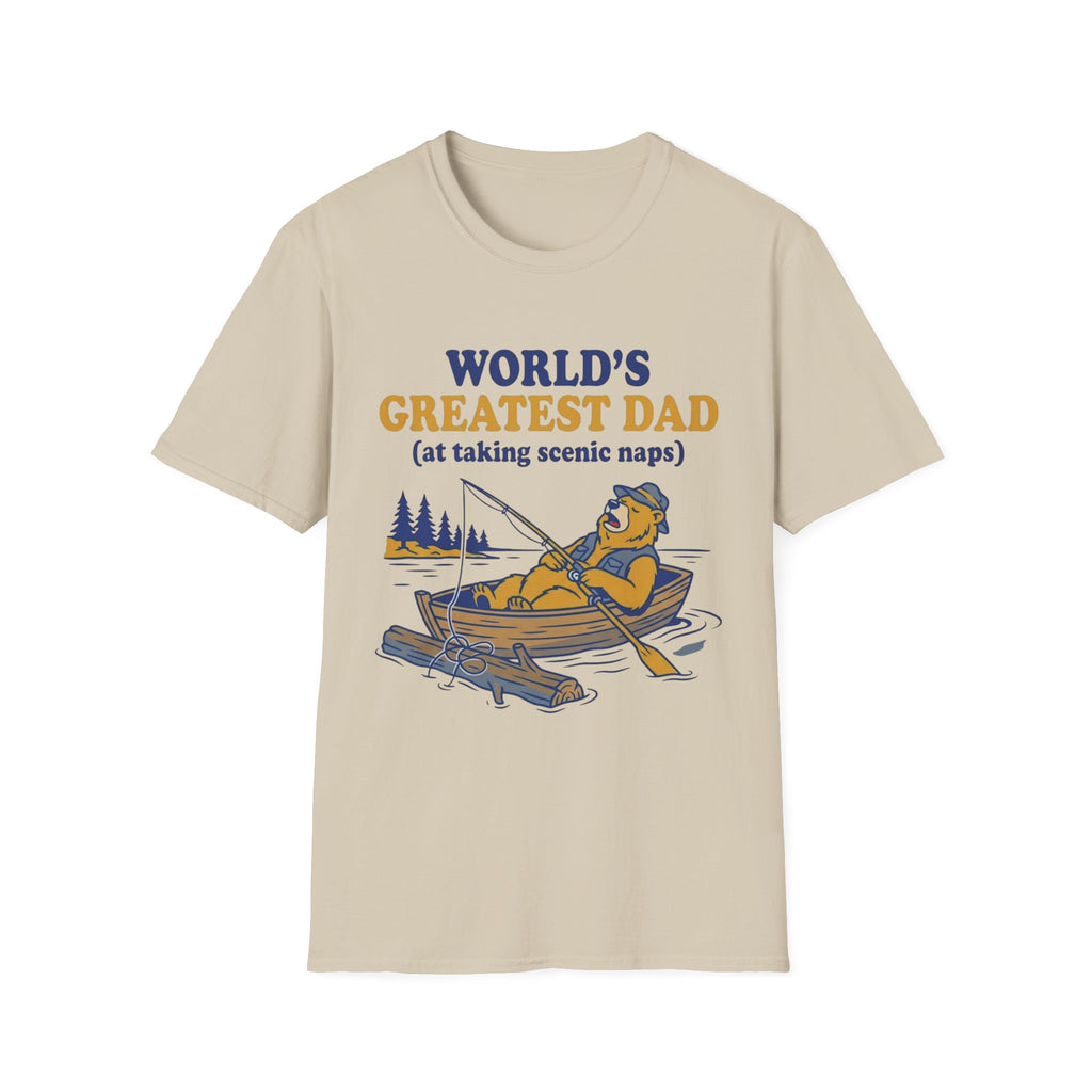 World's Greatest Dad (at taking scenic naps) T-Shirt