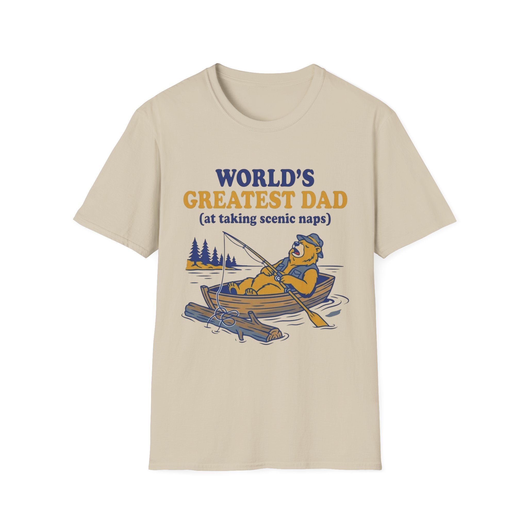 World's Greatest Dad (at taking scenic naps) T-Shirt