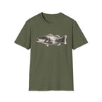 Bass, river silhouette T-Shirt