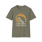 “Tight lines. Clear mind.” T-Shirt