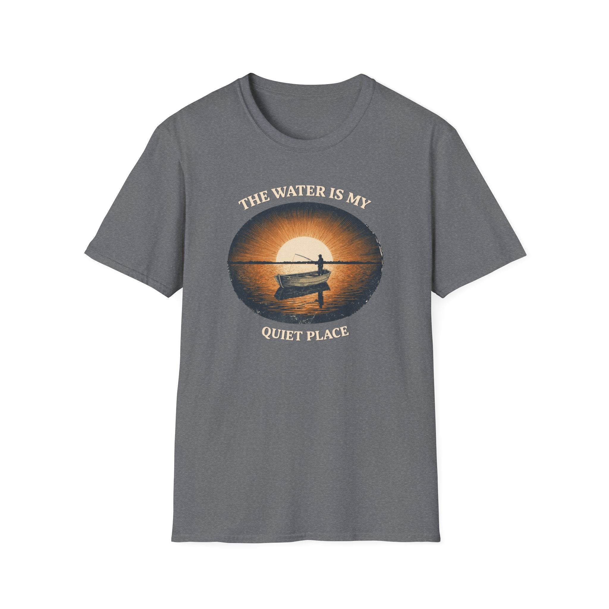 The Water Is My Quiet Place fishing T-Shirt
