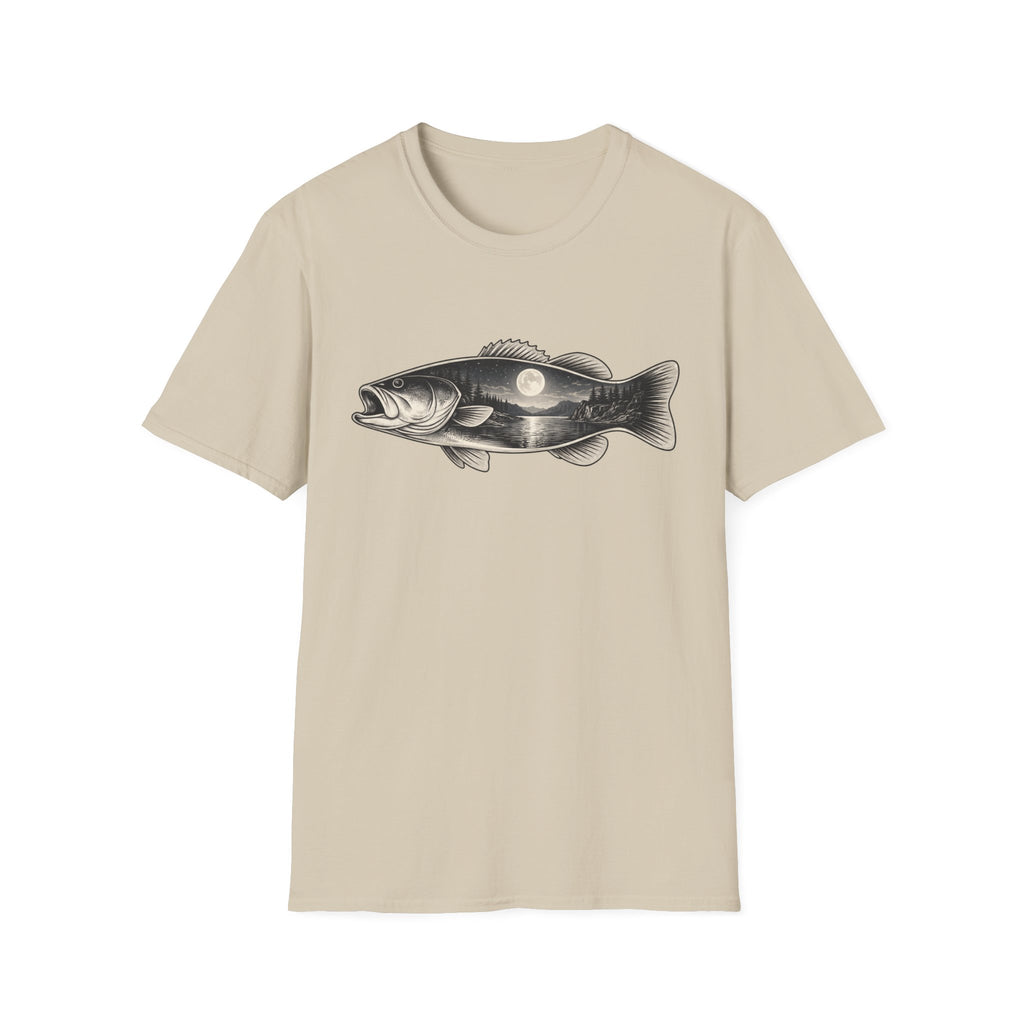Bass Full Moon silhouette T-Shirt