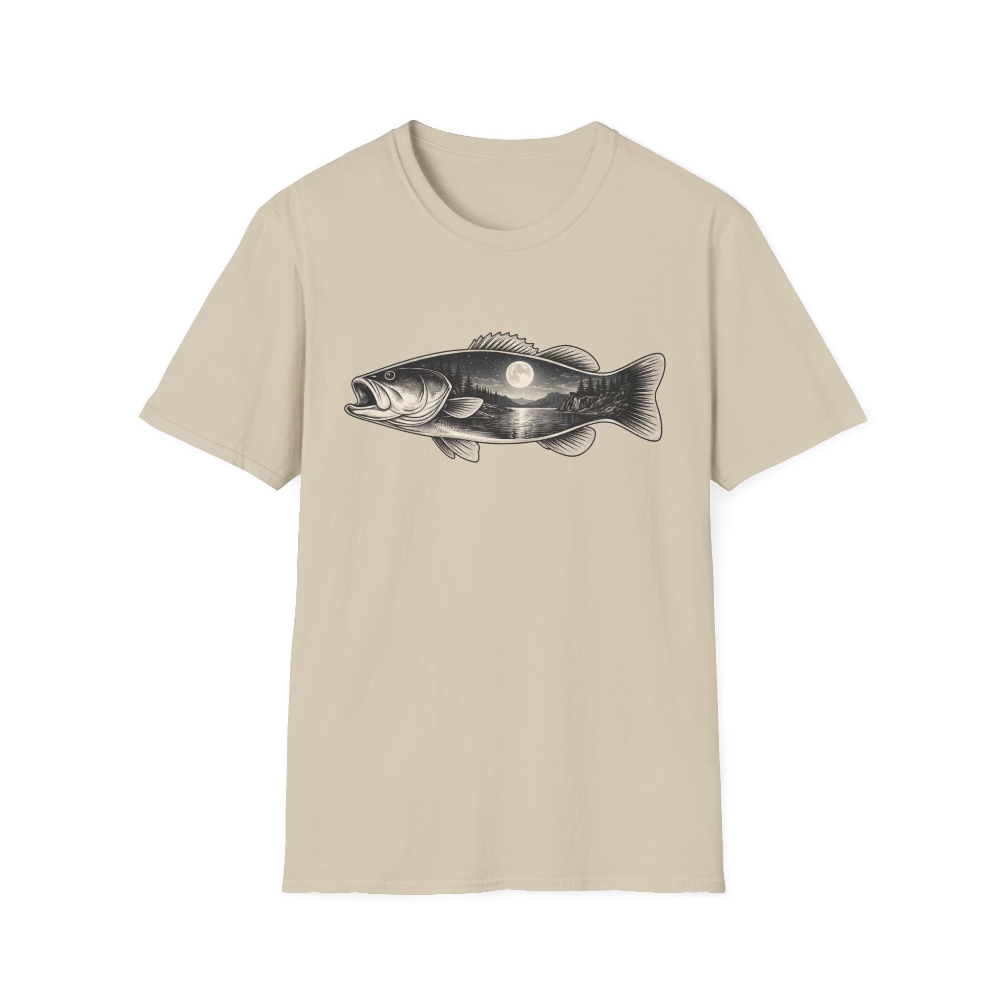 Bass Full Moon silhouette T-Shirt