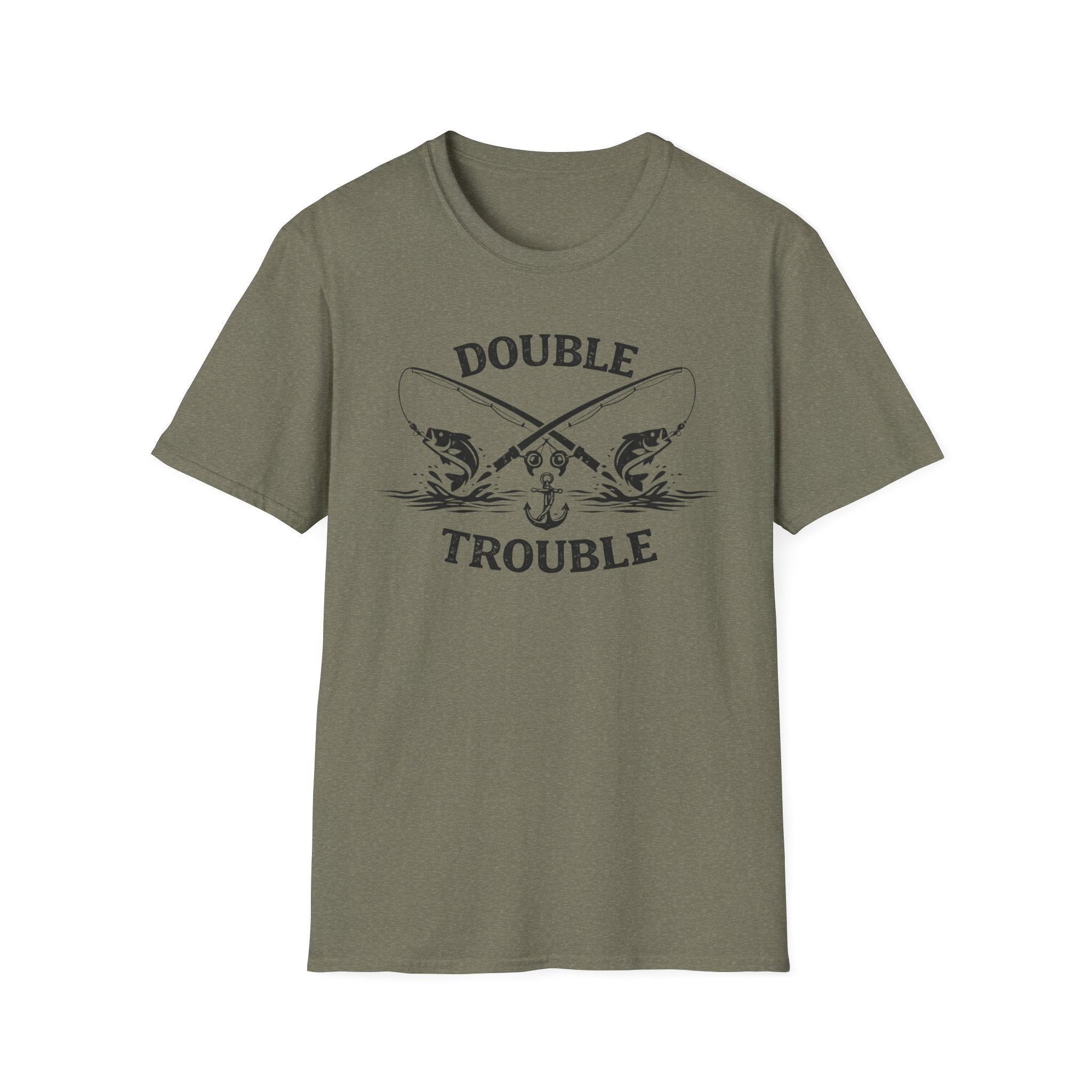 "Double Trouble" Crossed Rods T-Shirt