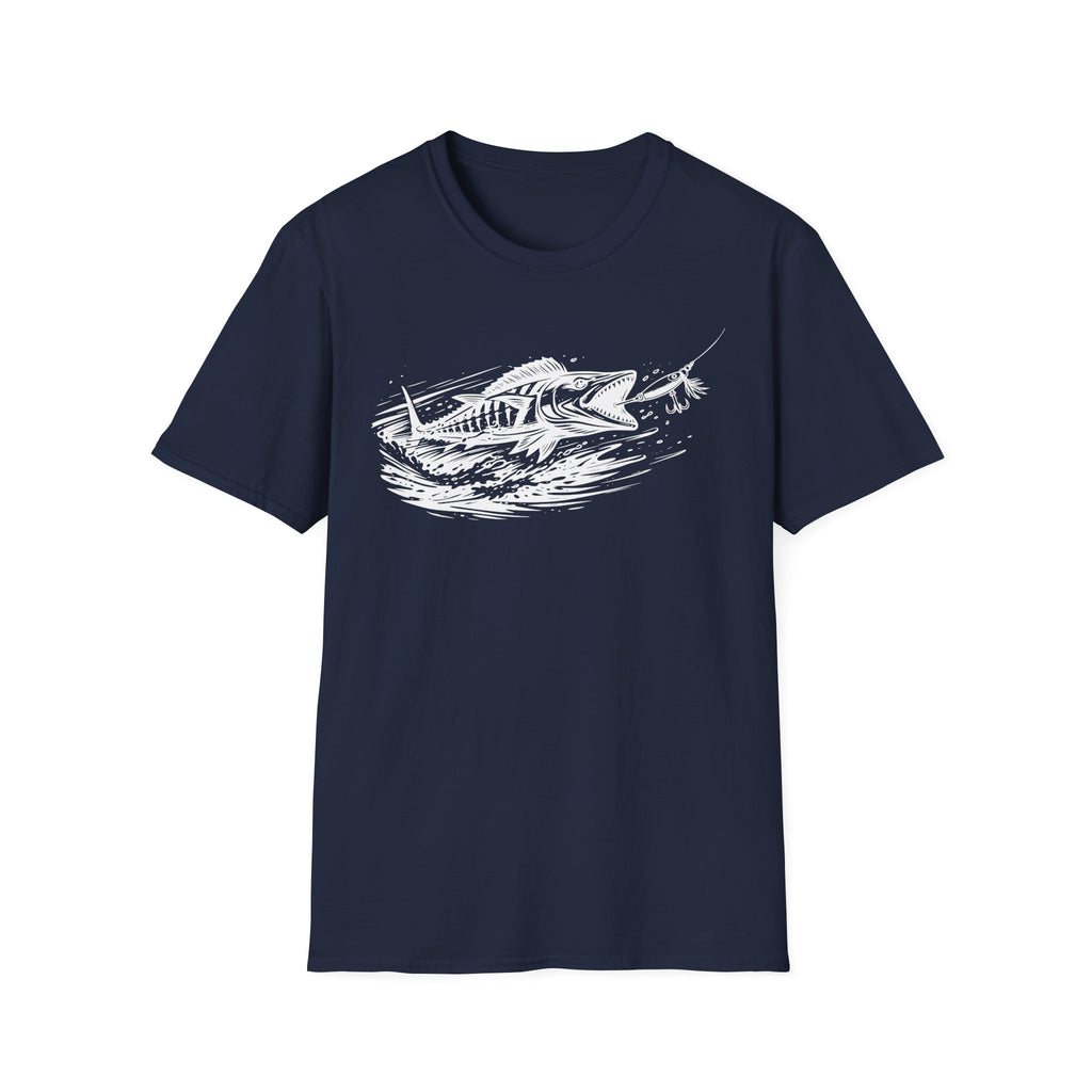 Striped Wahoo Fishing T-Shirt