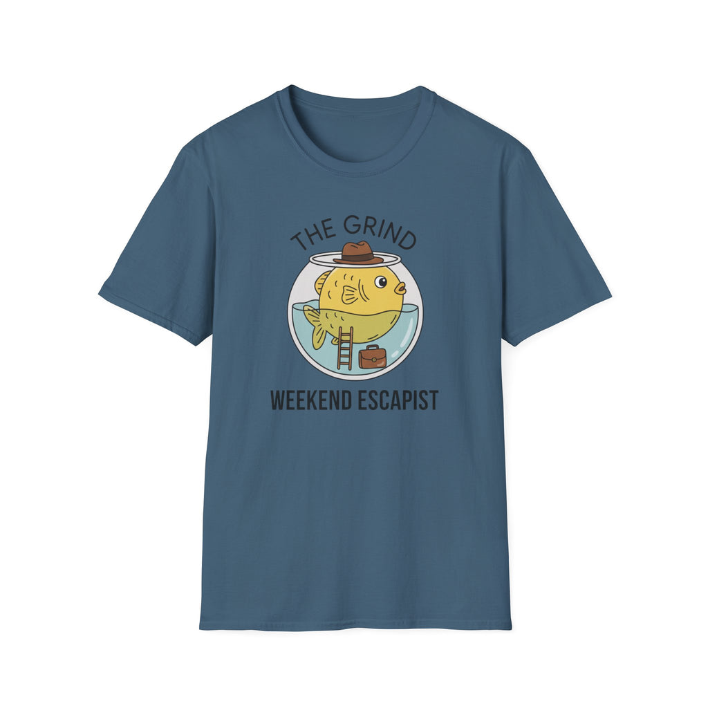 Weekend Escapist T-Shirt — The Grind Cute Fish Adventure Tee