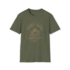 "Cast · Reel · Reset · Repeat" Fishing T-shirt