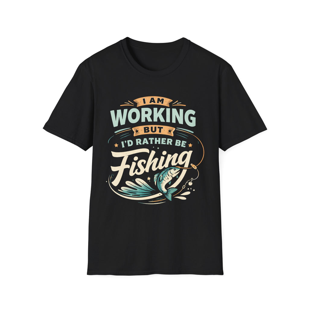 I'd Rather Be Fishing T‑Shirt