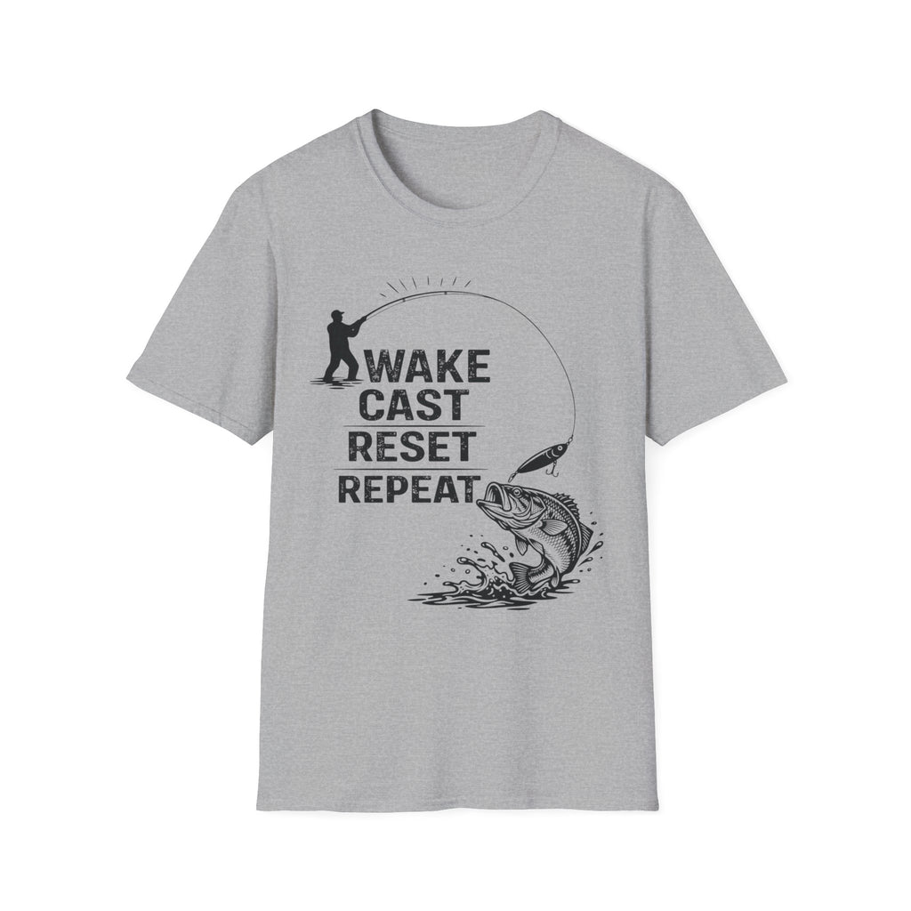 "Wake Cast Reset Repeat" T-Shirt