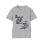 "Wake Cast Reset Repeat" T-Shirt
