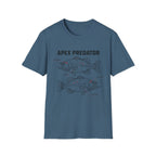 Apex Predator Bass T-Shirt — Fishing Lure Diagram Tee