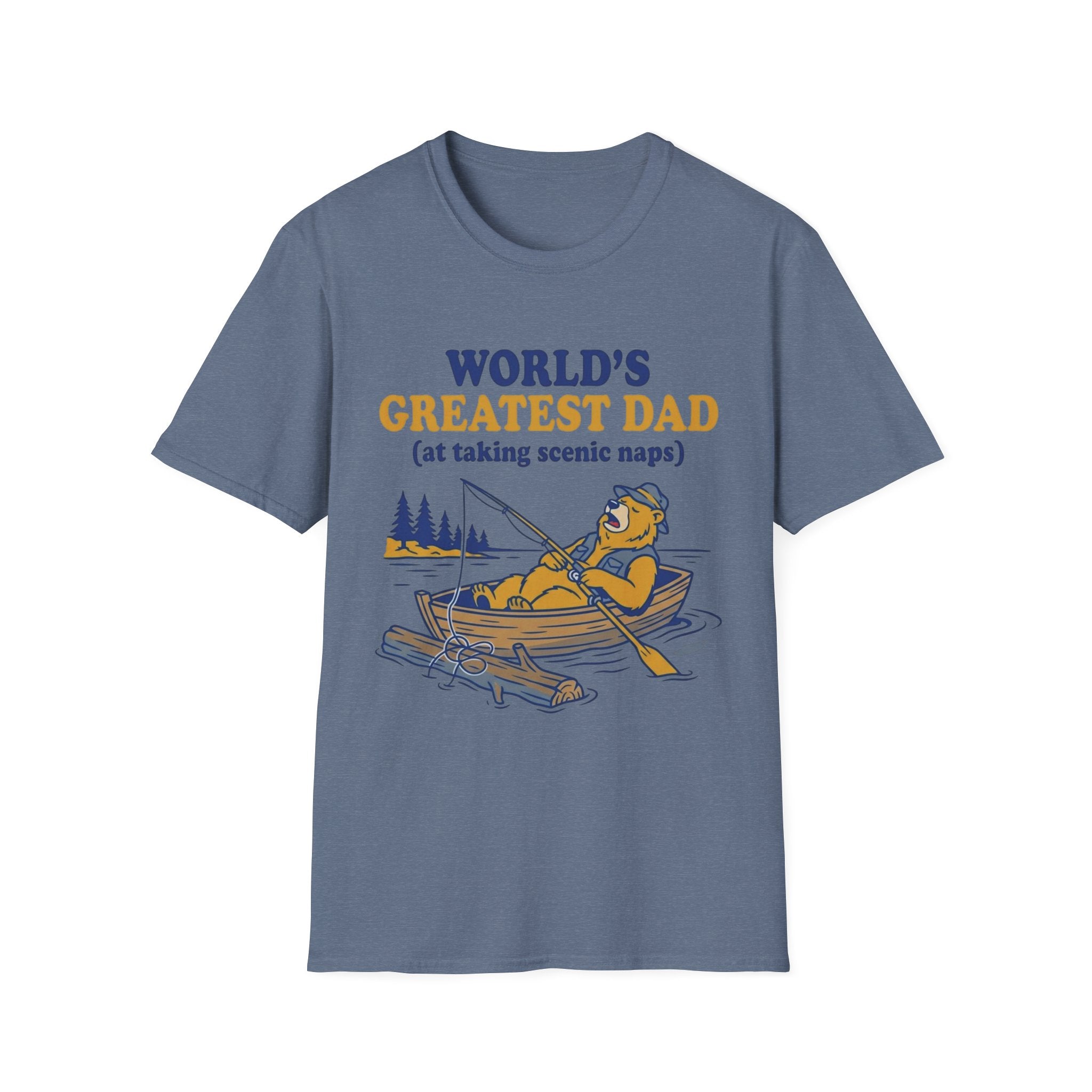 World's Greatest Dad (at taking scenic naps) T-Shirt
