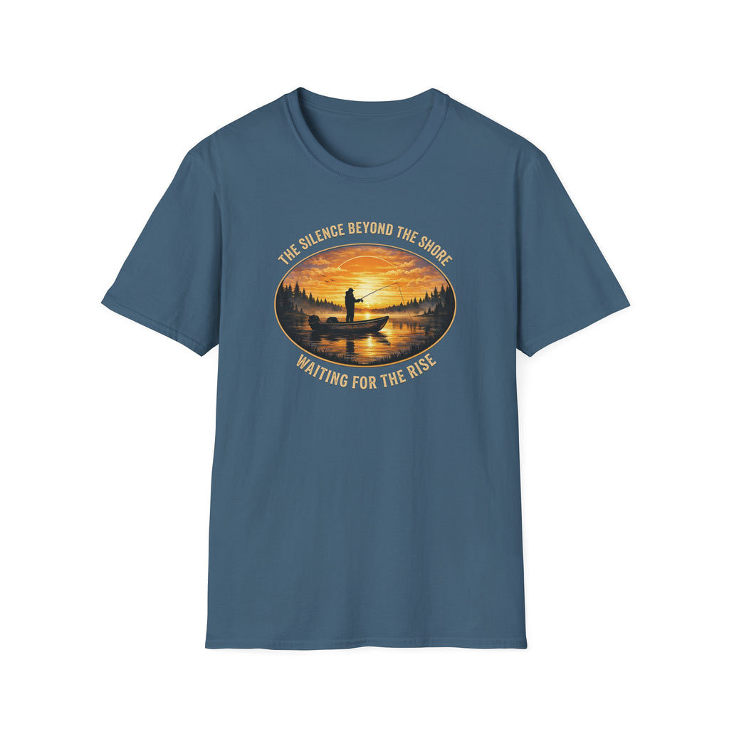 "The Silence Beyond the Shore" Fishing T-Shirt