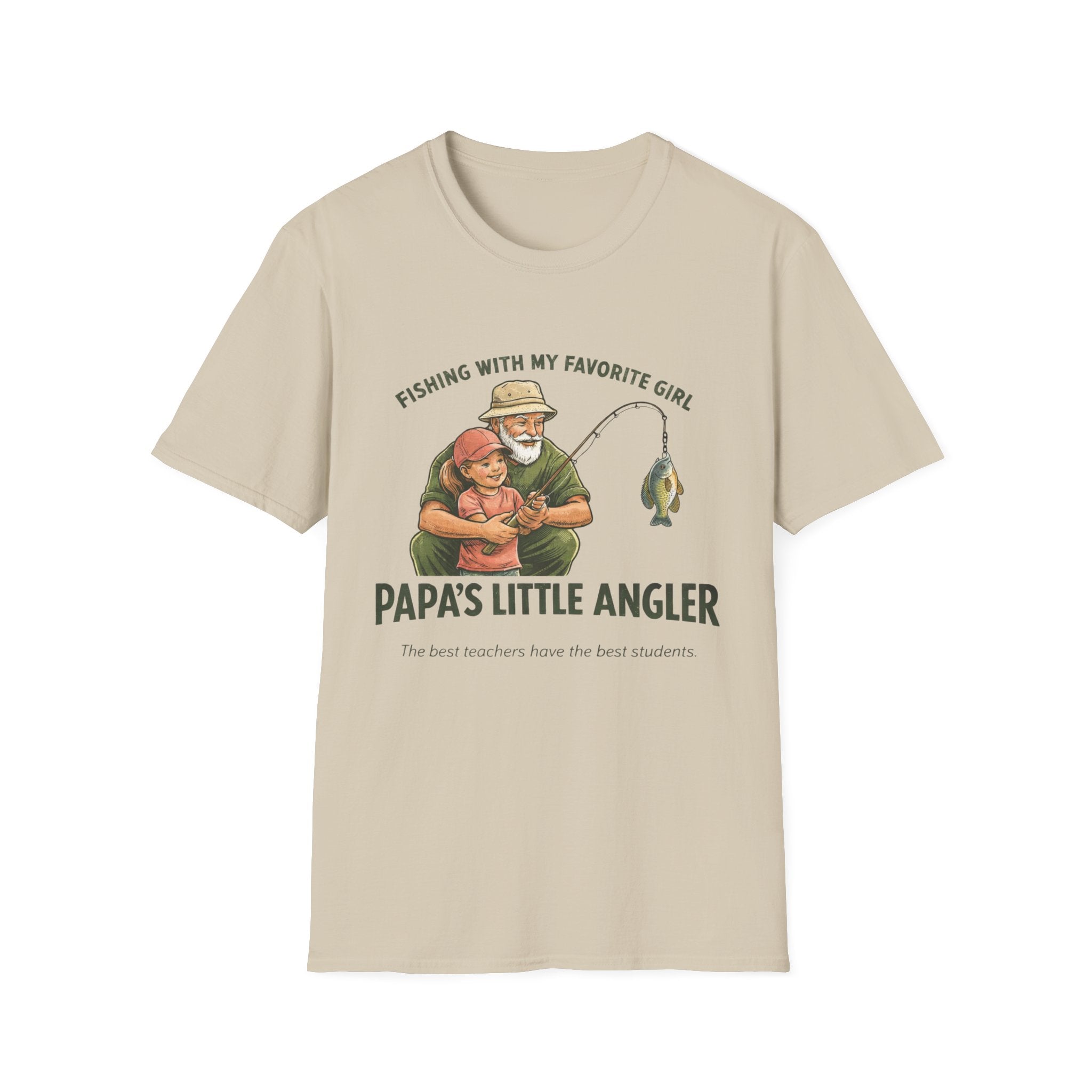Papa's Little Angler T-Shirt
