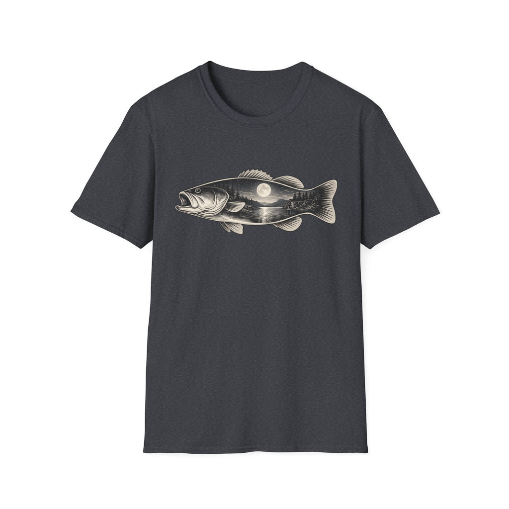 Bass Full Moon silhouette T-Shirt