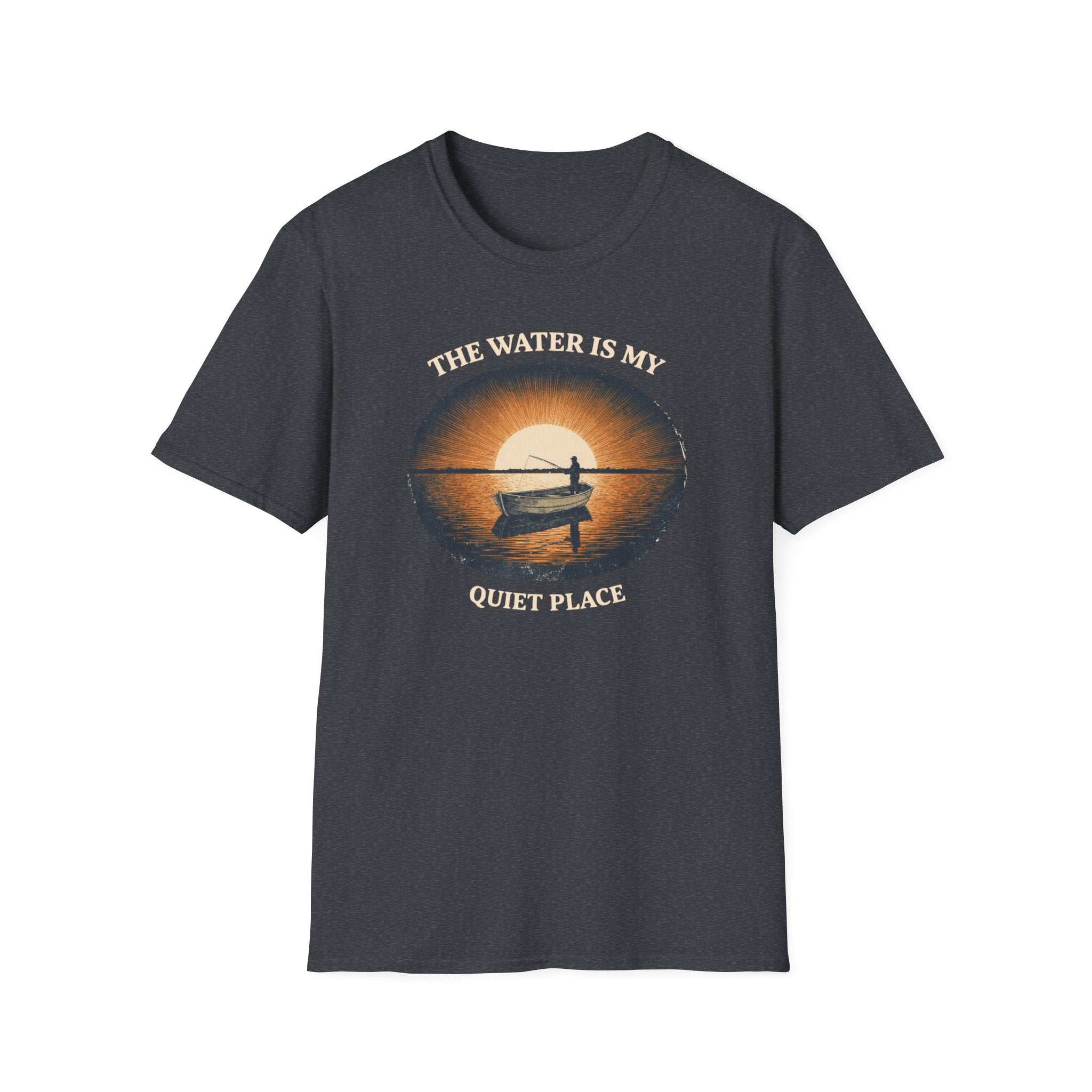 The Water Is My Quiet Place fishing T-Shirt