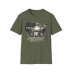 American Made River Raised fishing T-Shirt