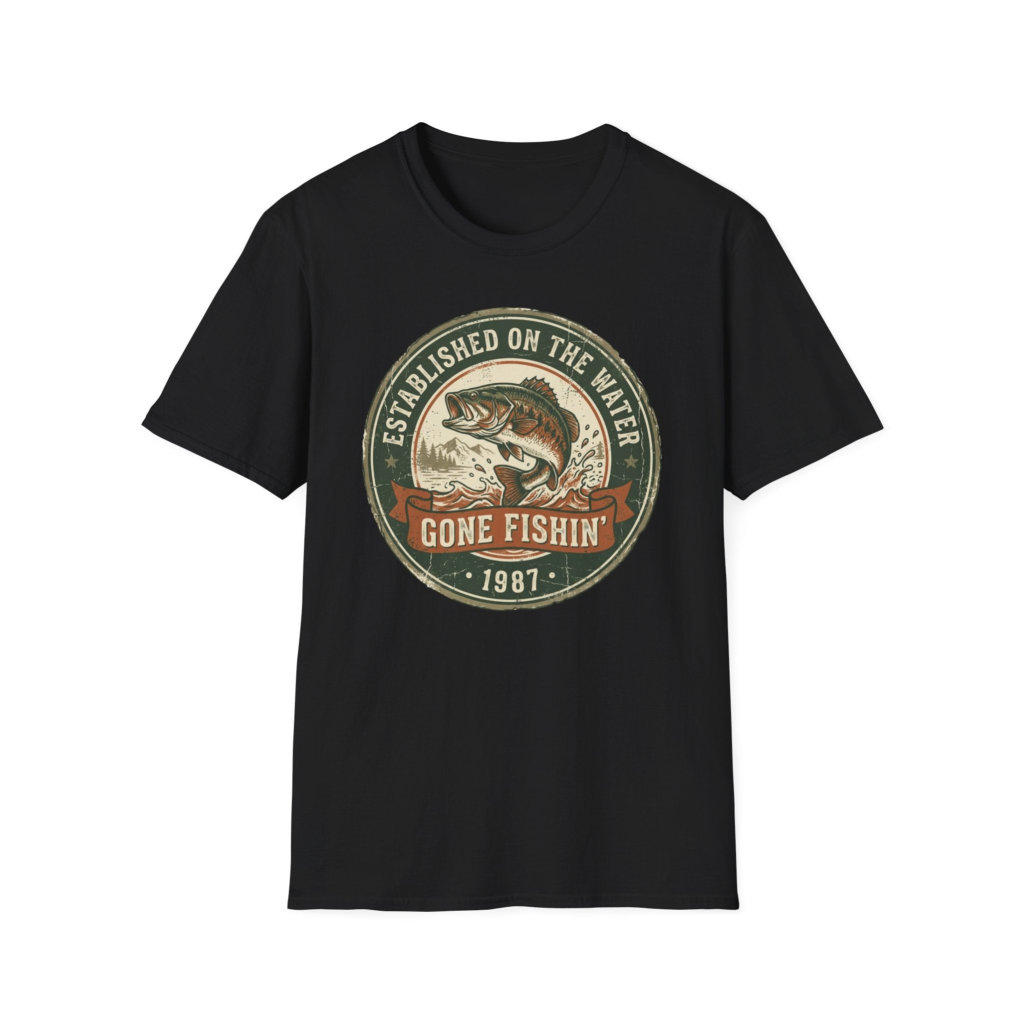 Gone Fishing' T‑Shirt
