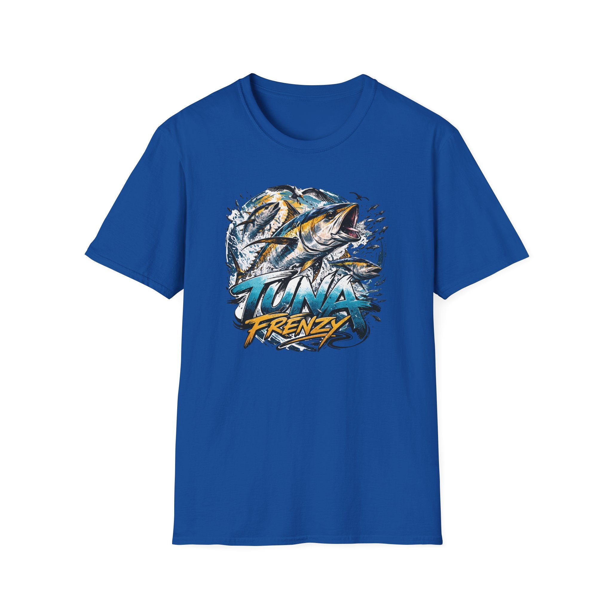 'Tuna Frenzy' Graphic Fishing T-Shirt