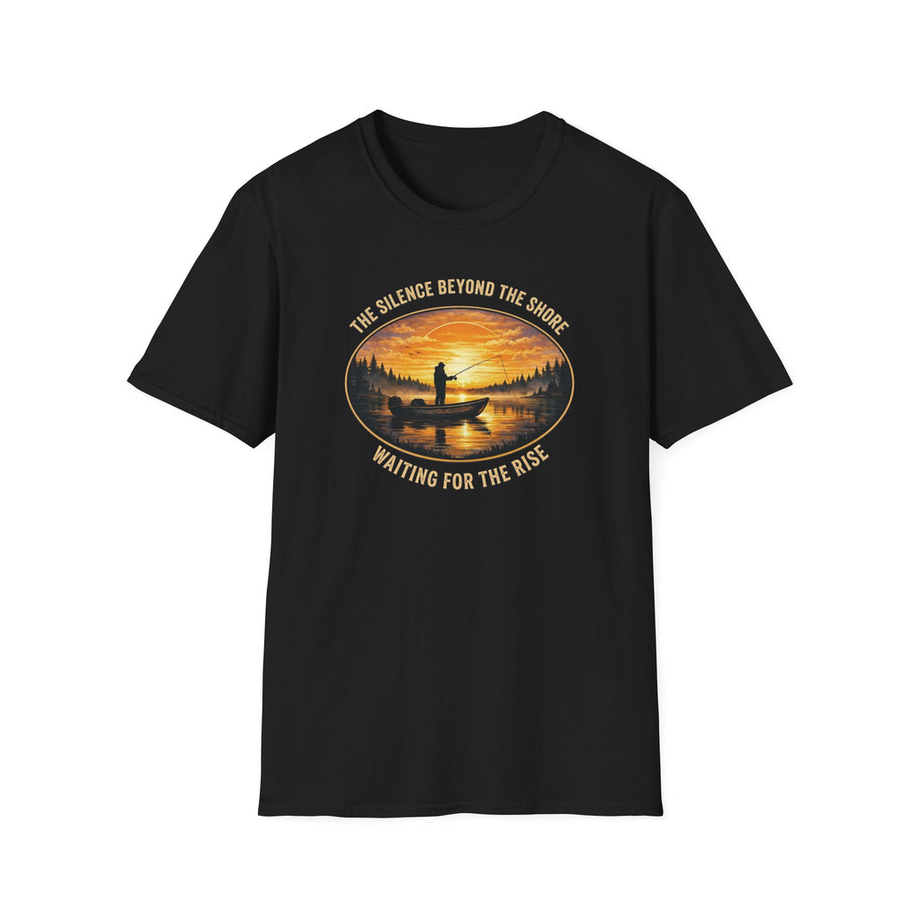 "The Silence Beyond the Shore" Fishing T-Shirt