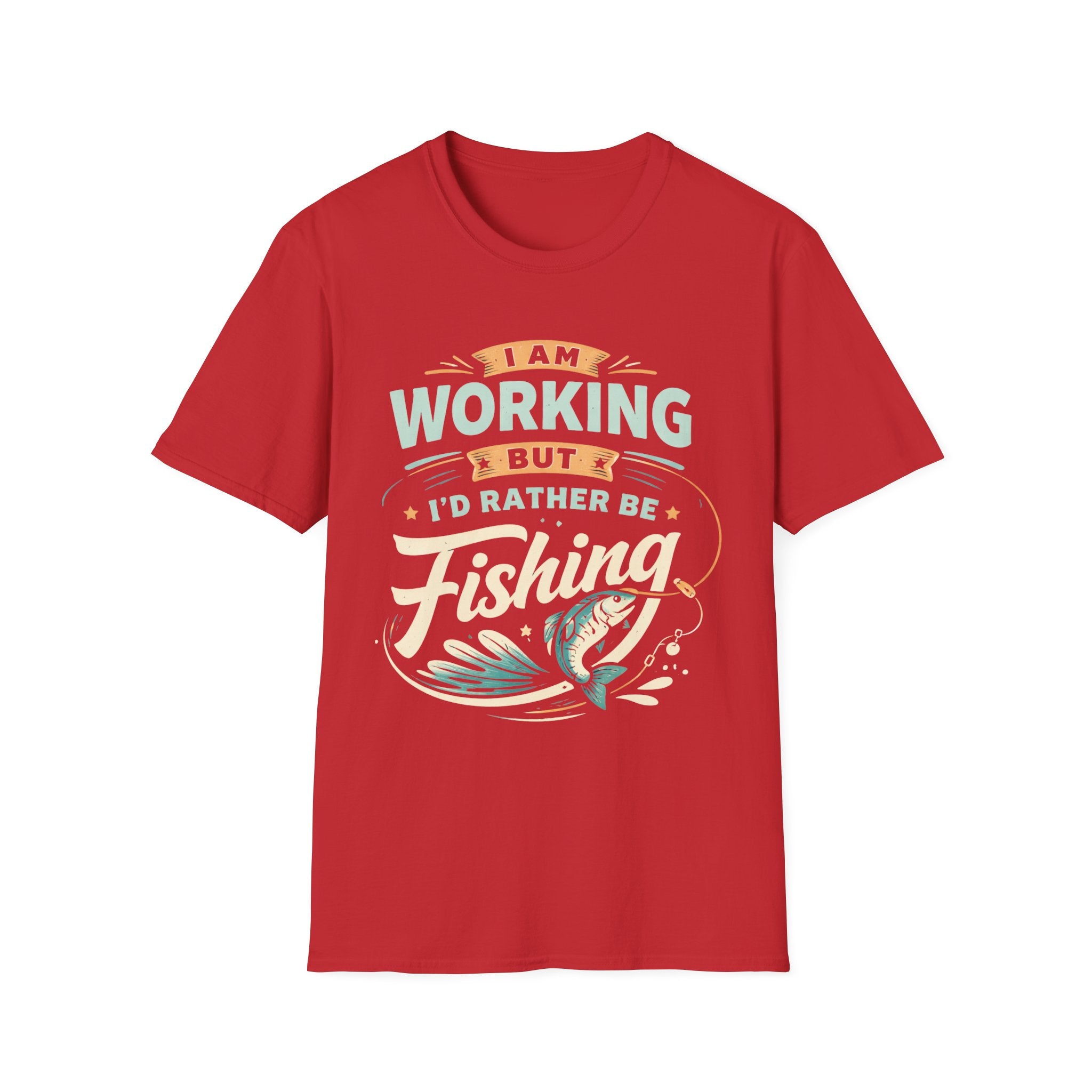 I'd Rather Be Fishing T‑Shirt