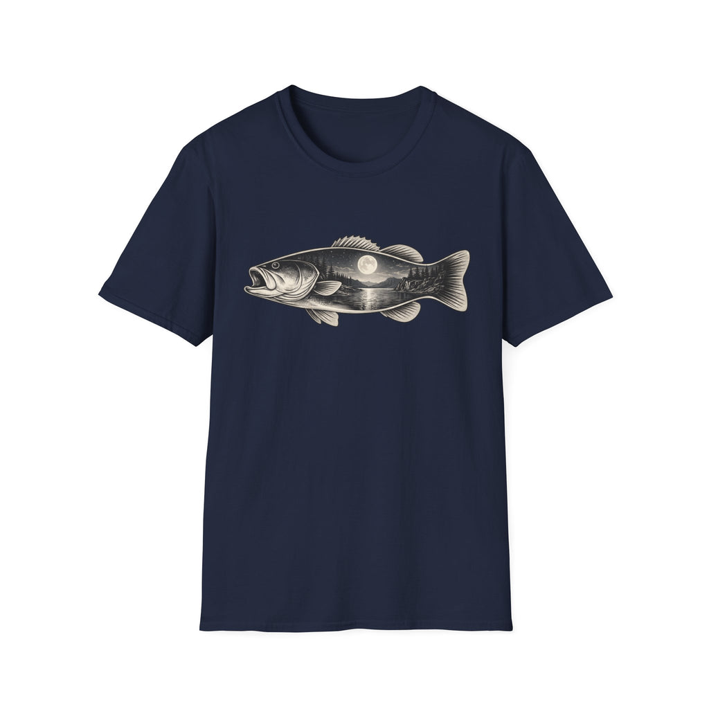 Bass Full Moon silhouette T-Shirt