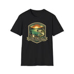 Sunrise, Coffee, Fishing, T-Shirt