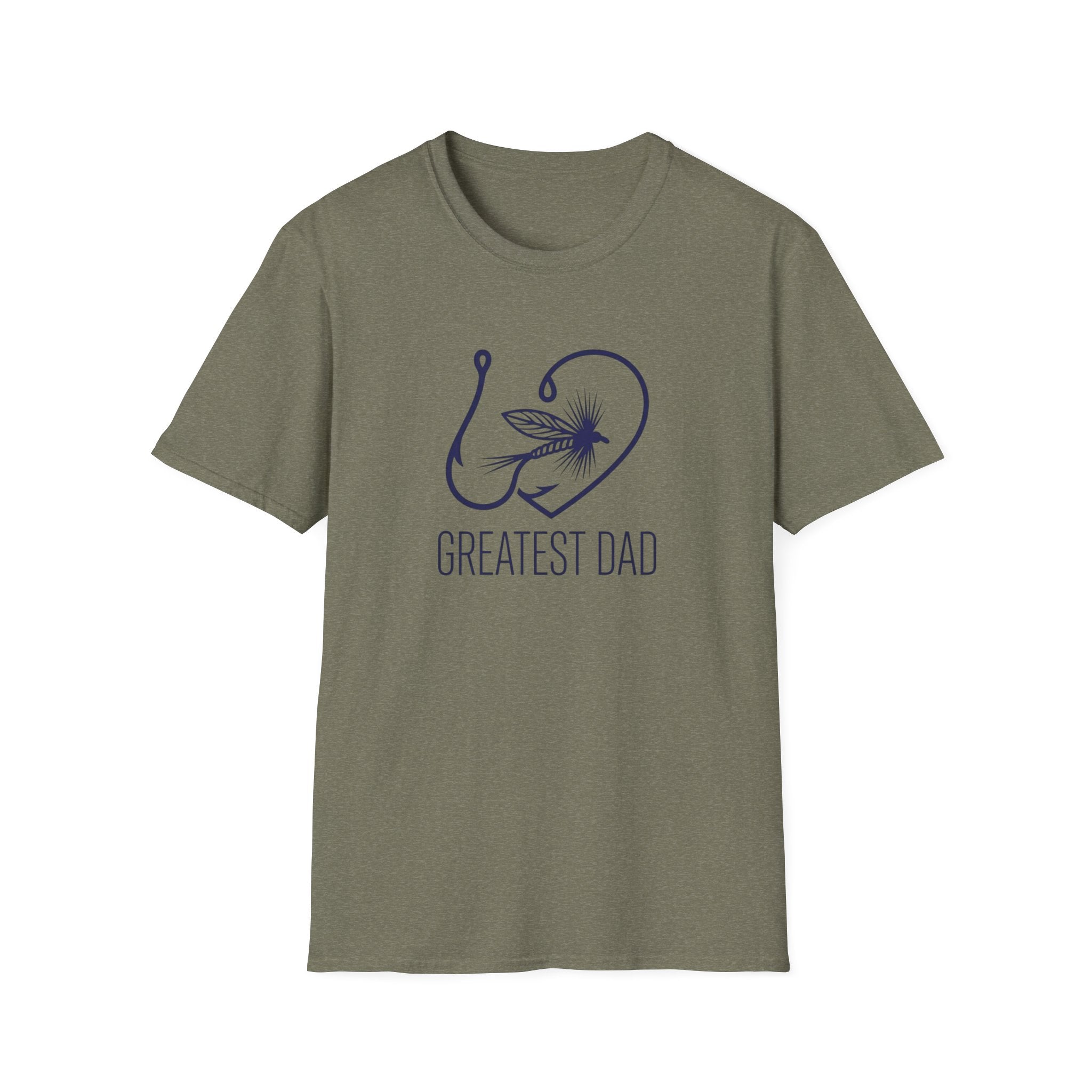 Greatest Dad Fishing Hook T-Shirt