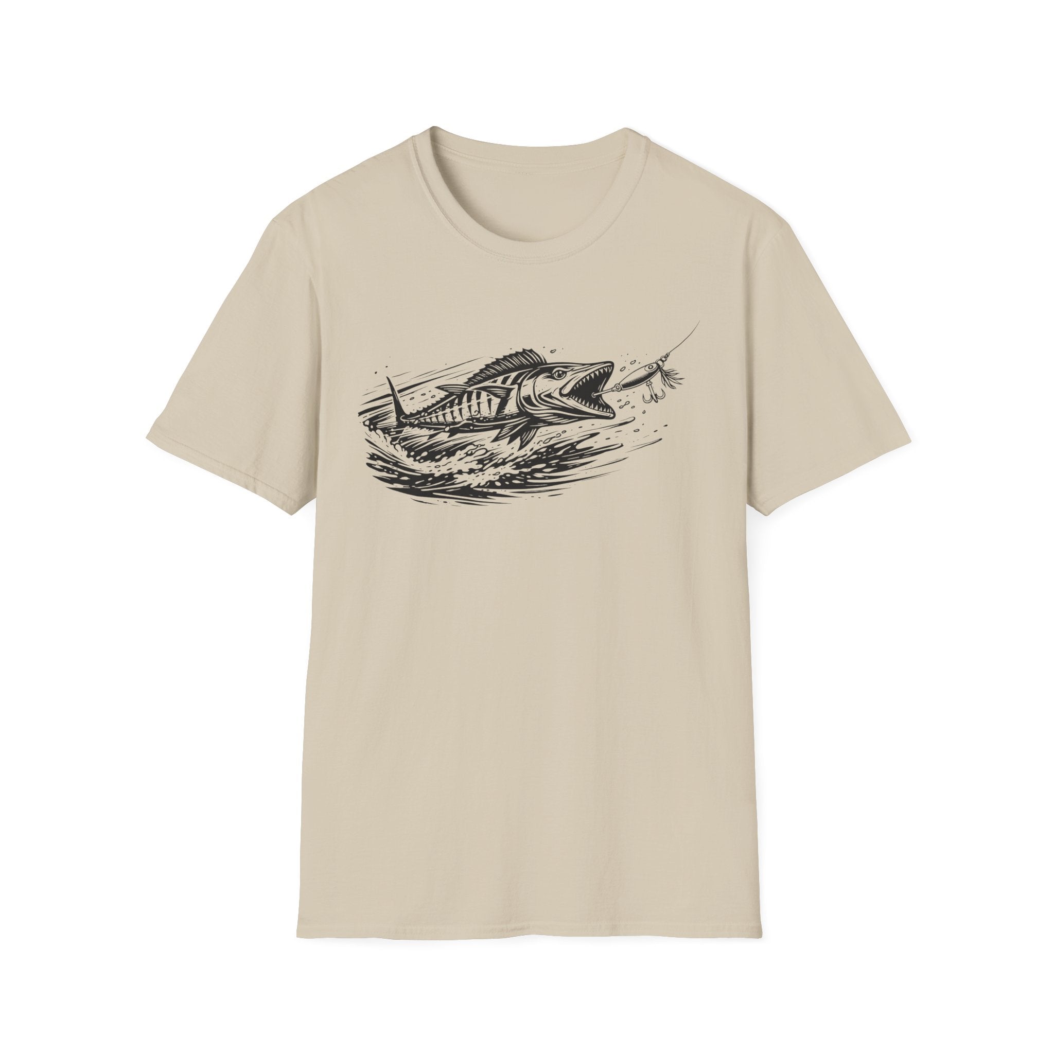 Striped Wahoo Fishing T-Shirt