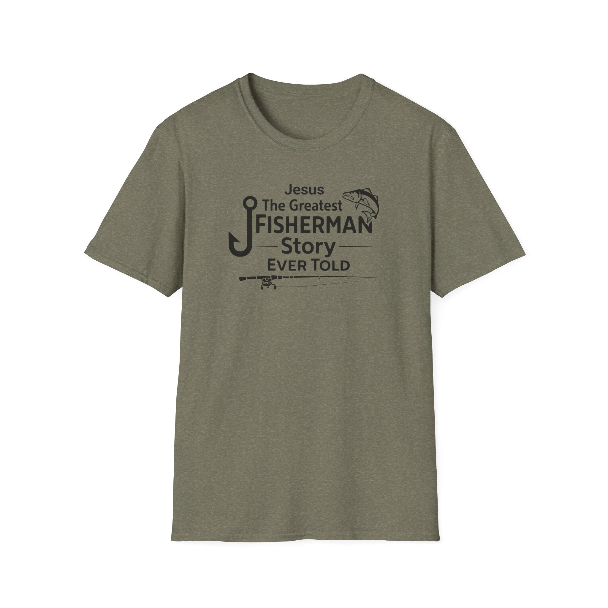"Jesus: The Greatest Fisherman Story Ever Told" T-Shirt