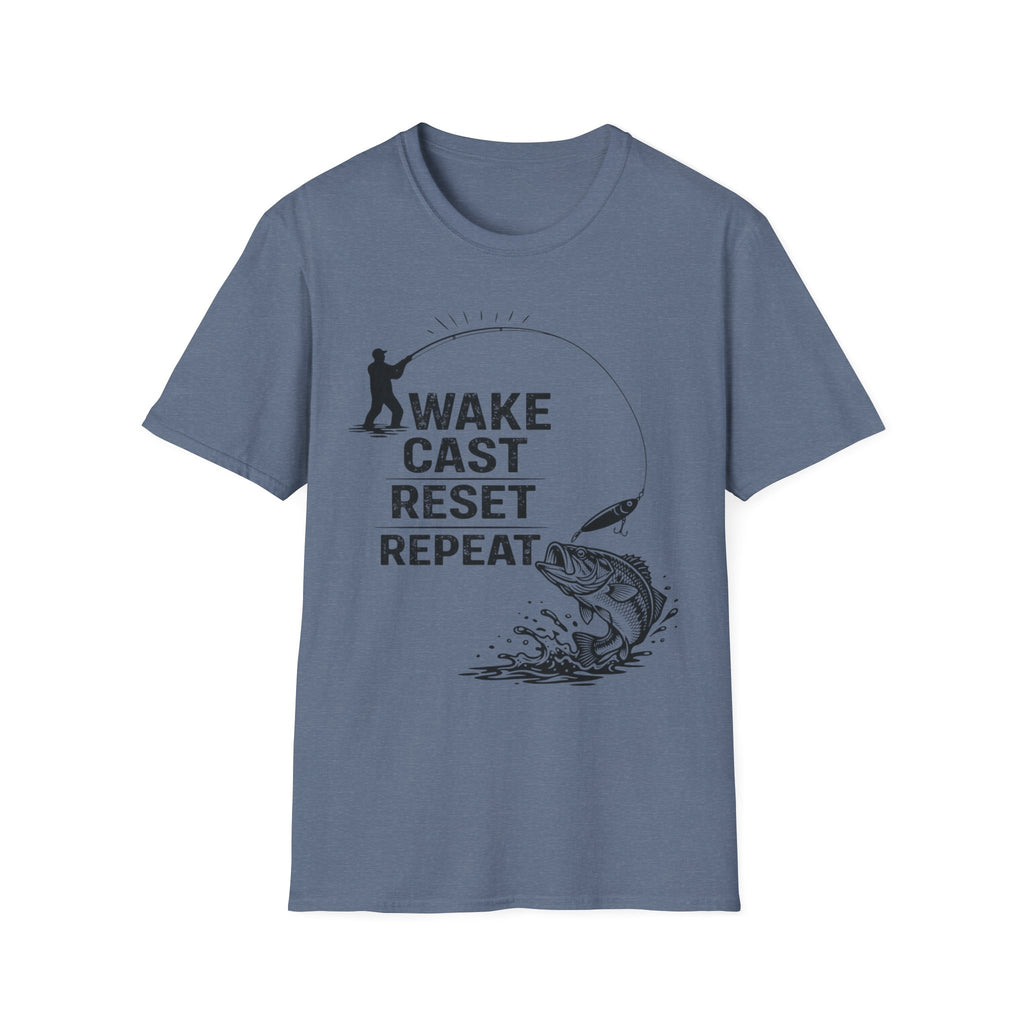 "Wake Cast Reset Repeat" T-Shirt
