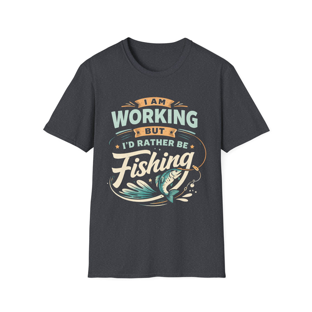 I'd Rather Be Fishing T‑Shirt