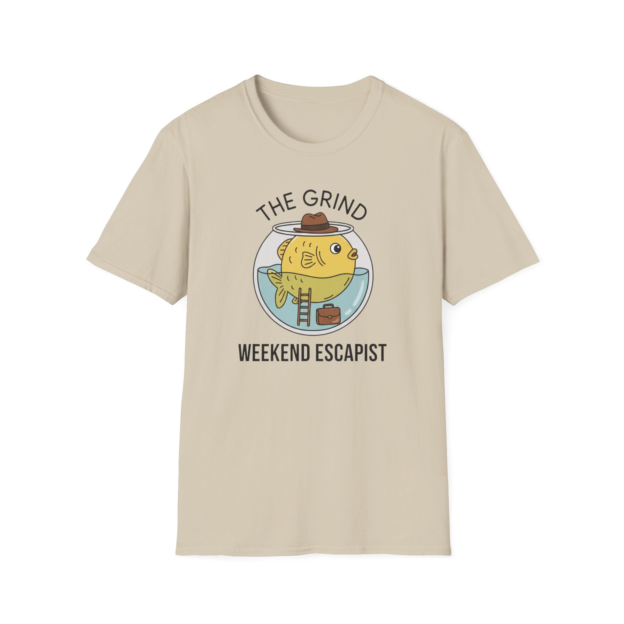 Weekend Escapist T-Shirt — The Grind Cute Fish Adventure Tee