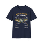 “When Life Gets Loud… Go Fishing” T-shirt