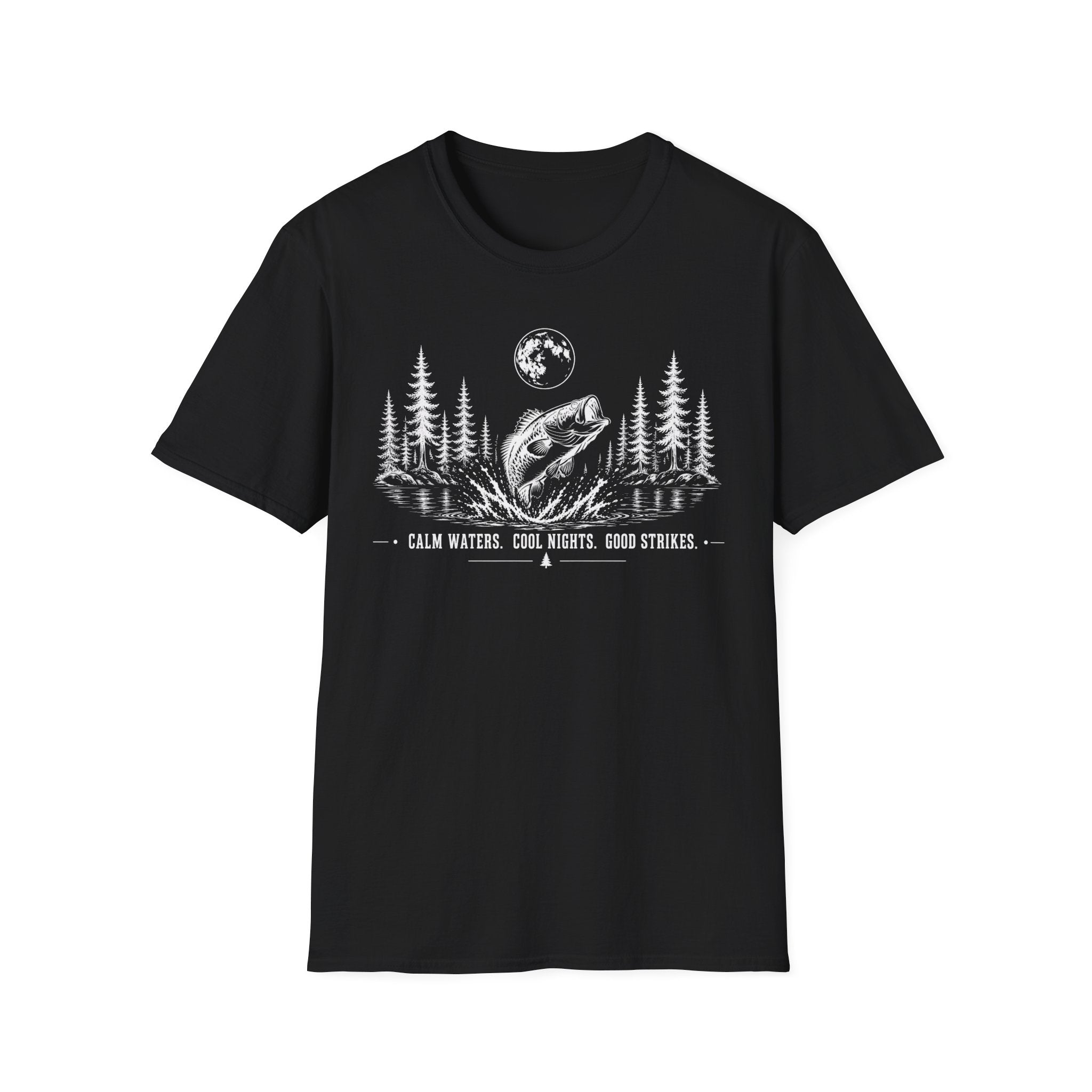 Moon Light Bass Fishing T-Shirt