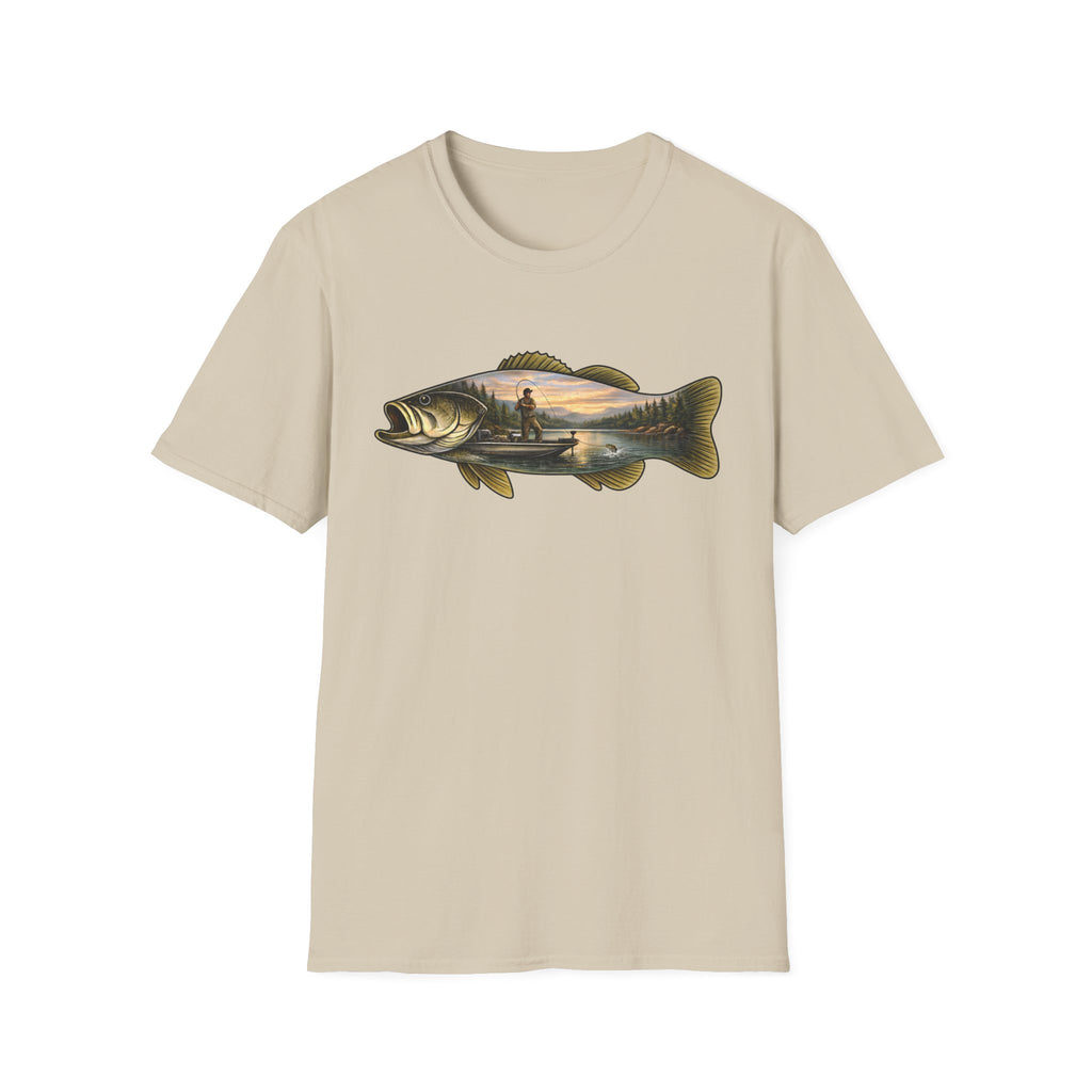Bass Fishing Scenic T-Shirt