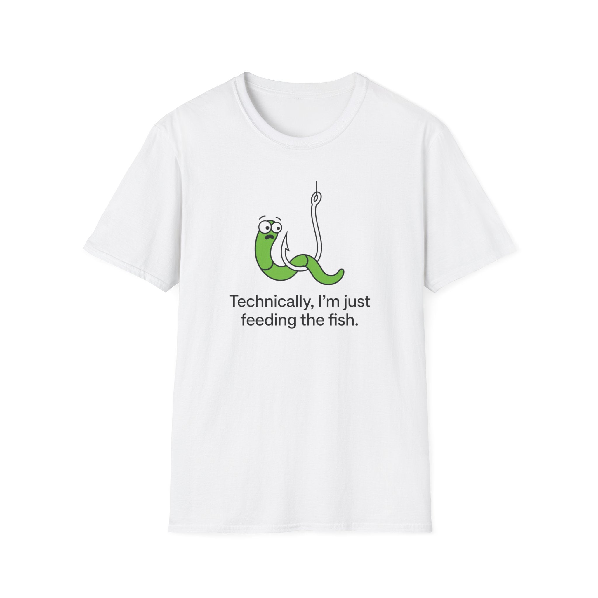 'Technically I'm Just Feeding the Fish',  Fishing T-Shirt