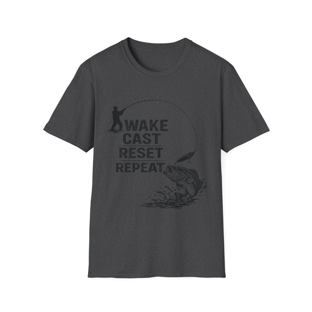 "Wake Cast Reset Repeat" T-Shirt