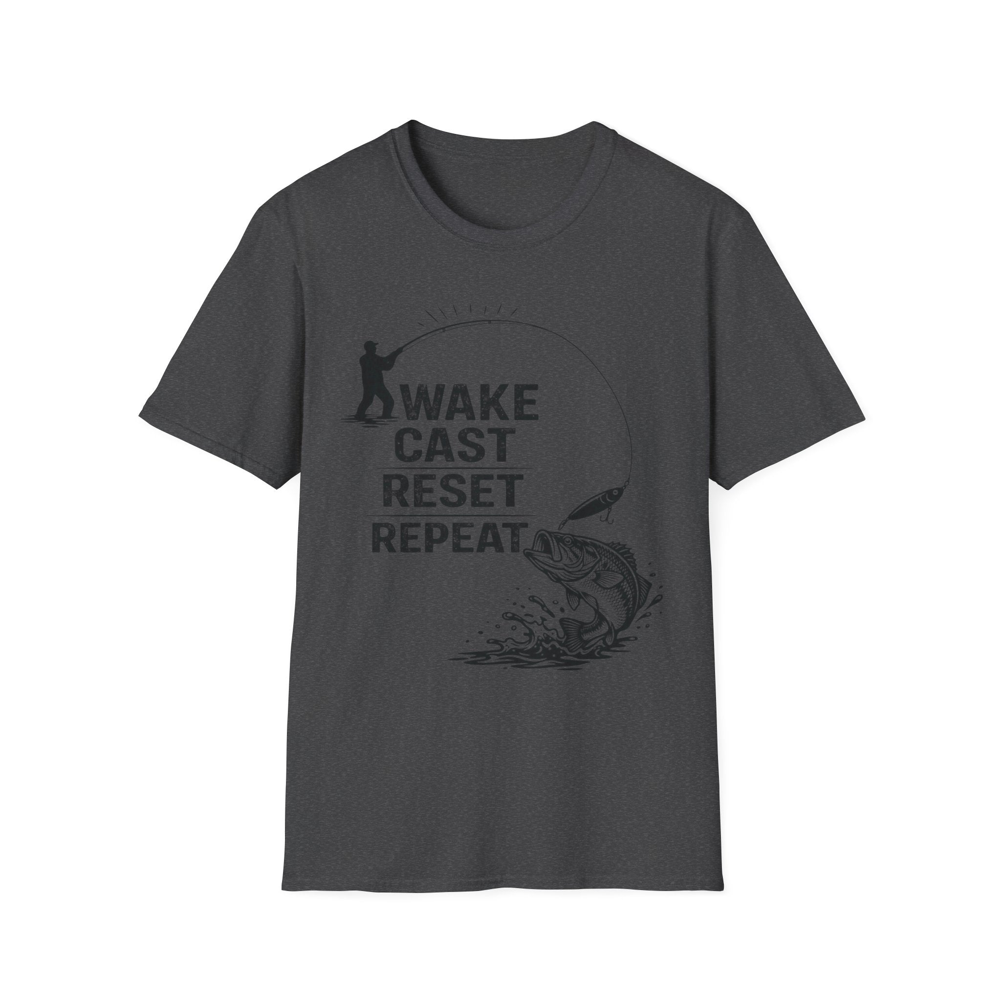 "Wake Cast Reset Repeat" T-Shirt
