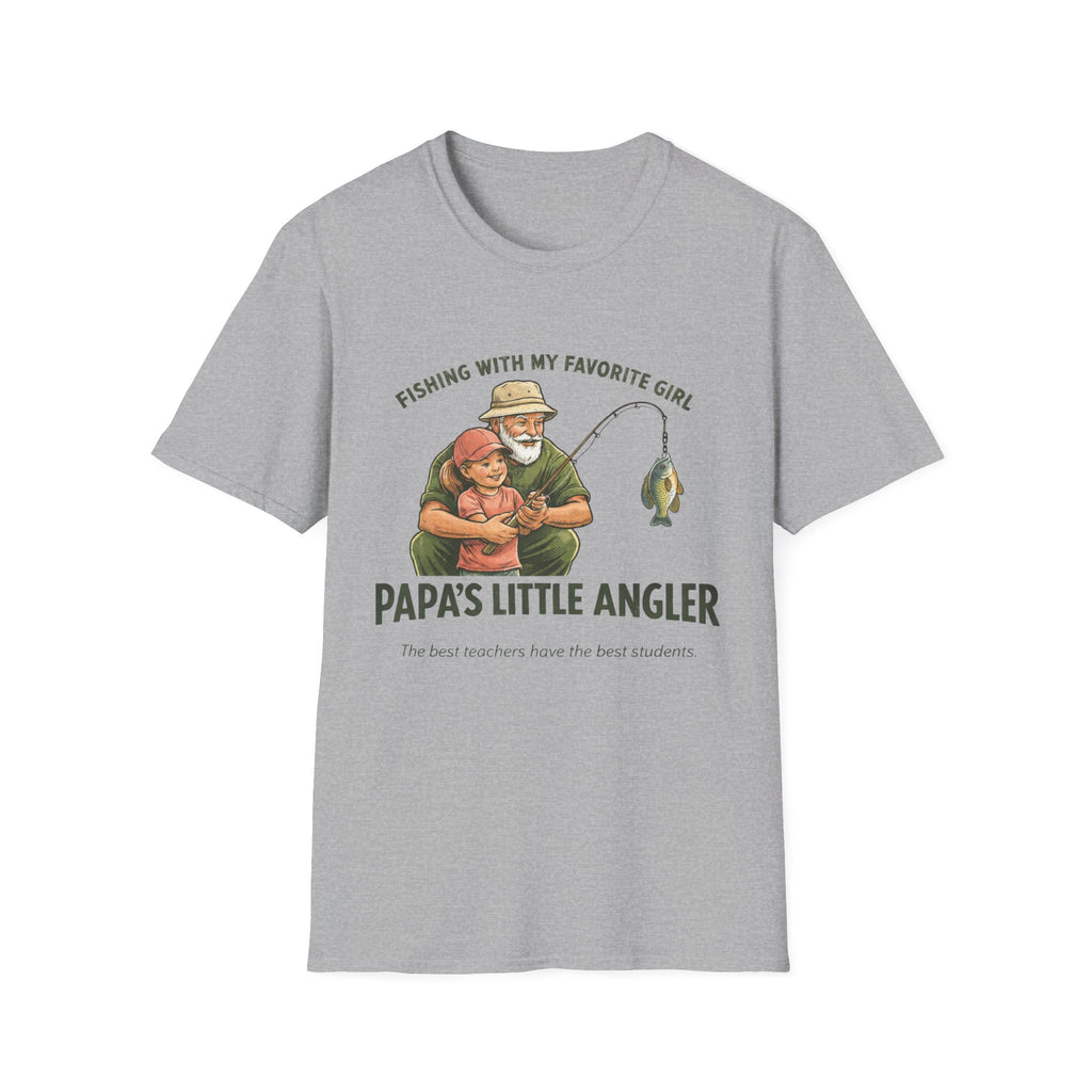 Papa's Little Angler T-Shirt