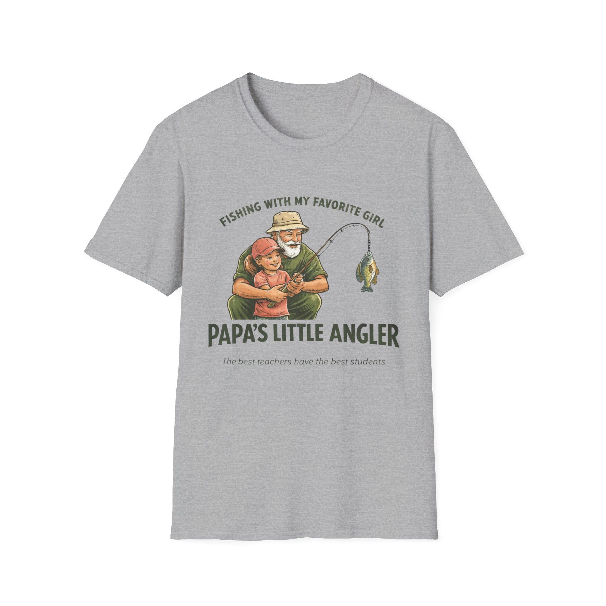 Papa's Little Angler T-Shirt