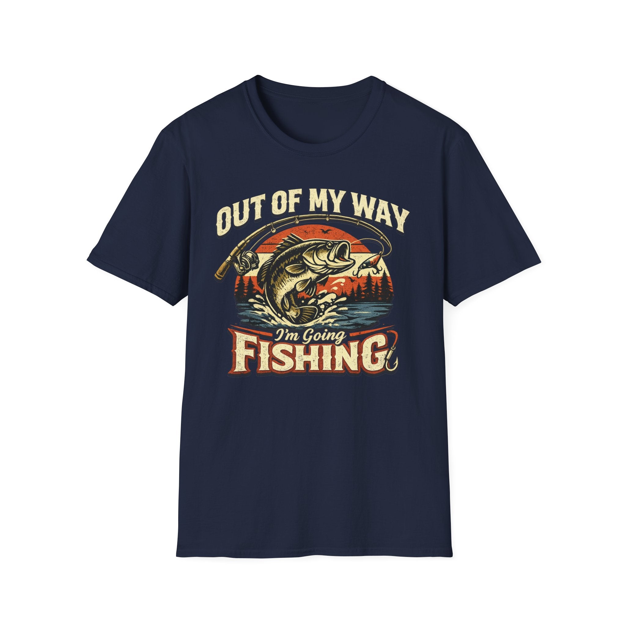 "Out Of My Way I'm Going Fishing" T-shirt