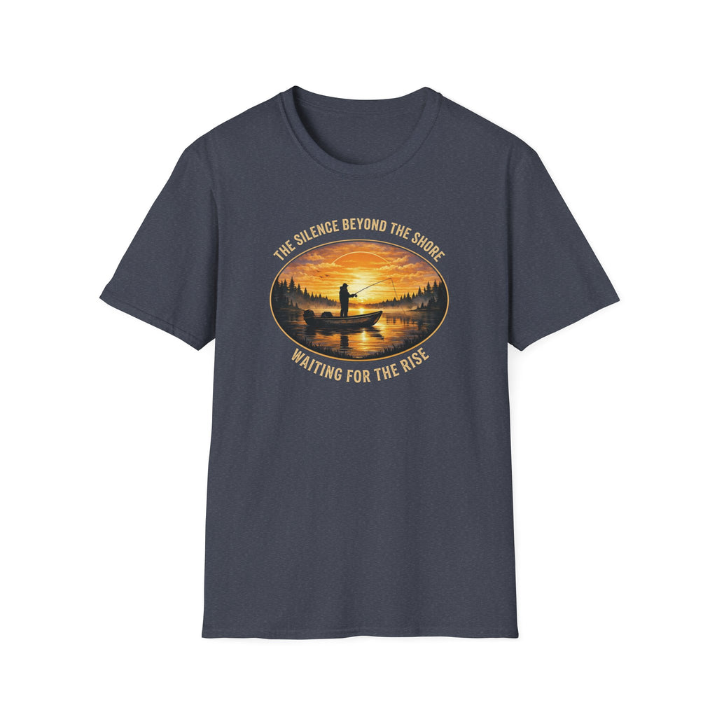 "The Silence Beyond the Shore" Fishing T-Shirt