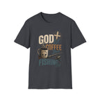 God 1st Coffee 2nd Fishing 3rd T-Shirt